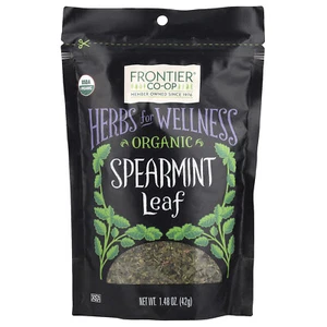 Organic Spearmint Leaf, 1.48 oz (42 g) - Picture 1 of 2
