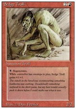 Sedge Troll Revised Edition 1x - Near Mint, English MTG Magic
