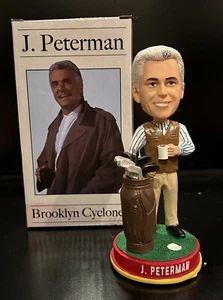 2023 SGA SEINFELD NIGHT EXCLUSIVE J PETERMAN BOBBLEHEAD BROOKLYN CYCLONES - Picture 1 of 4