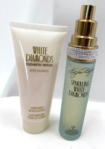 Vintage White Diamonds Elizabeth Taylor eau de toilette spray + lozione radianza corpo - Foto 1 di 13