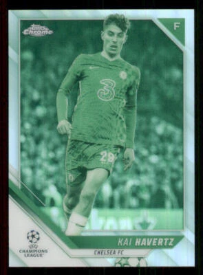 2021-22 Topps Chrome UEFA Champions League Night Vision #74 Kai Havertz /225 - Image 1 of 2