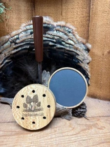 Sycamore Hard Gray Slate Friction Turkey Call New Pot Design 2025 #MUSRML - Picture 1 of 1