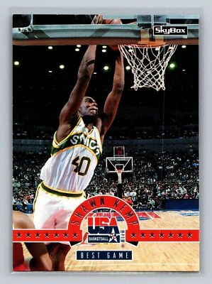 Shawn Kemp #15 1994 SkyBox USA USA Gold - Image 1 of 2