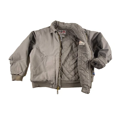 Walls FR Flame Resistant Insulated Quilted Work Jacket Gray Men’s XL - Excellent - Image 1 of 4
