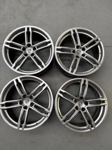 4 Cerchi usati DOPPIA MISURA 19 pollici ORIGINALI PORSCHE MACAN Silver - Imagen 1 de 8