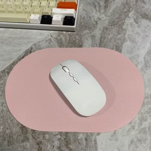Petit Tapis De Souris Ovale Simple Face Couleur Unie Tapis Antidérapant Universe - Photo 1/19