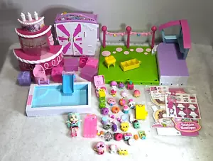 Over 35 Shopkins Mixed Variety Figures w/ Playsets Birthday Cake Pool & Park - Picture 1 of 9