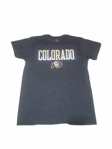 Colorado Buffaloes Heather Gray Tshirt, Size Large   SKO BUFFS Cover