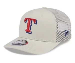 NEW ERA TEXAS RANGERS CANVAS TRUCKER LP 9FIFTY VERSTELLBARE MÜTZE - GRAU - Bild 1 von 6
