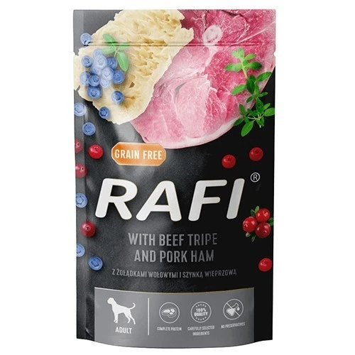 5902921305279 DOLINA NOTECI Rafi Beef tripe with ham - Nassfutter für Hunde - 50 - Bild 1 von 1