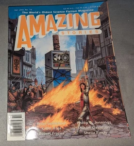 AMAZING STORIES MAGAZINE Vol 66 No 10 Feb 1992, science fiction issue - Picture 1 of 5