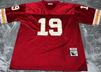 Camiseta Mitchell & Ness Kansas City Chiefs Joe Montana #19 1992 Foto 1 de 4