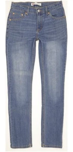 Levi's 512 Kids Herren Blau Tapered Slim Stretch Jeans W28 L31 (100960) - Bild 1 von 9