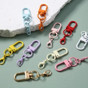 100Pcs Alloy Lobster Clasps for DIY Key Chain Pendants UK - Picture 1 of 15