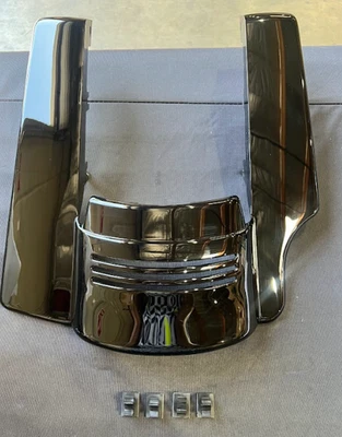 OS&D Advanblack VIVID BLACK Single cutout Stretched Rear Fender Extension - Image 1 of 4