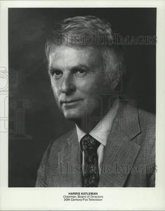 1980 Pressefoto Harris Katleman, Vorsitzender, von 20th Century - Fox Television. - Bild 1 von 2
