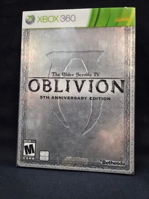 The Elder Scrolls IV Oblivion 5th Anniversary Ed. Microsoft Xbox 360 CIB w/ Map - Image 1 of 4