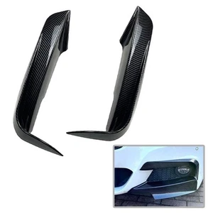Get Noticed with For BMW F30 F31 2012 2019 Carbon Fiber Fog Light Eyebrow Frame - Picture 1 of 8