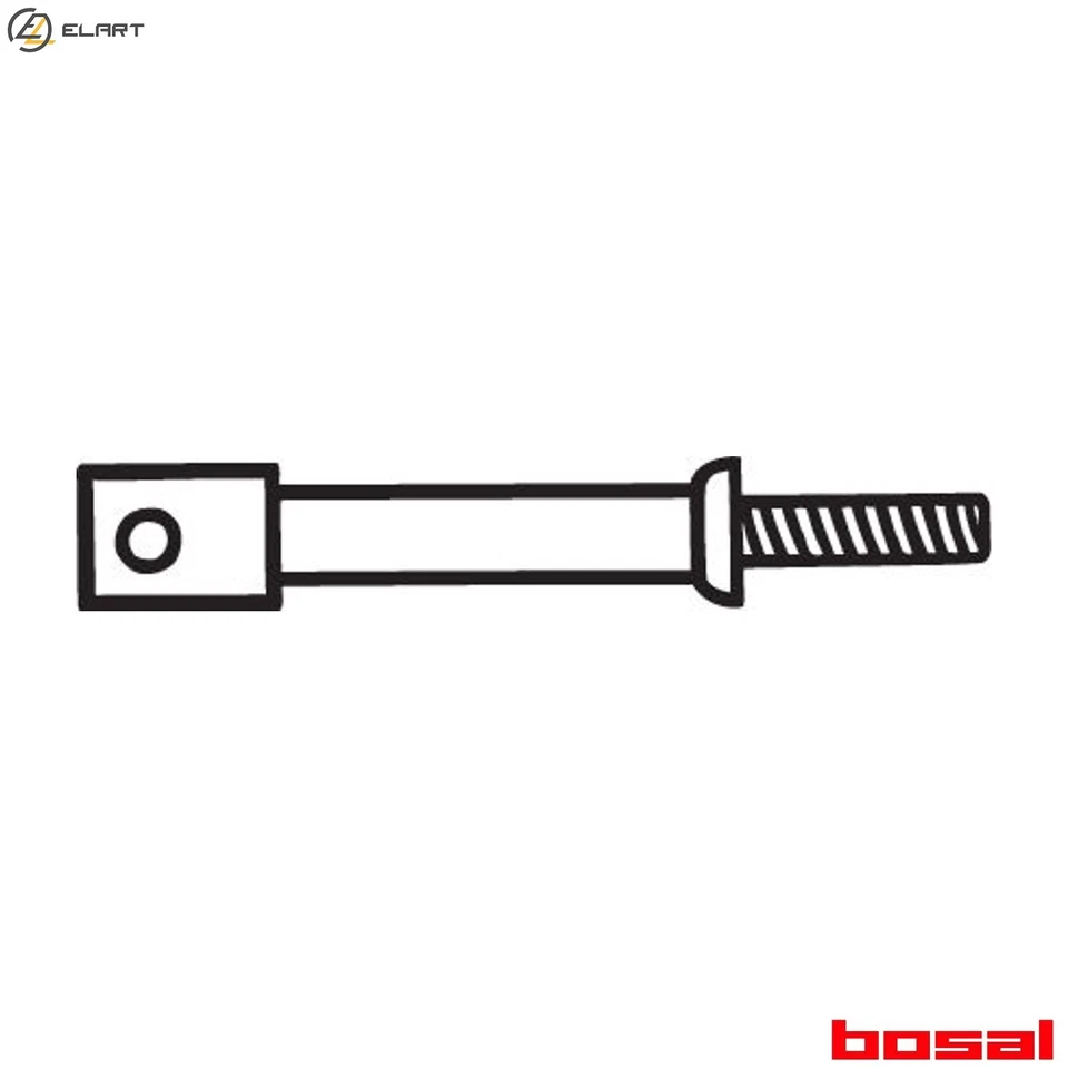 SISTEMA DE ESCAPE PERNO 258-788 SISTEMA DE ESCAPE FORBOLT 258-788 PARA FORD 6701066 Foto 1 de 4
