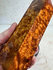 Stabilized Amboyna Burl Turning Blank | Duck or Game Call Blank | SAB 1035 - Picture 1 of 10