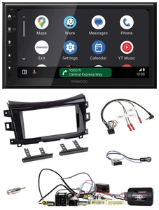 Kenwood DAB Bluetooth USB Lenkrad 2DIN Autoradio für Nissan Navarra D231 2016-20 - Bild 1 von 12