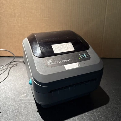 Zebra GK420d USB Ethernet Label Thermal Printer GK42-200210-000 - Image 1 of 4