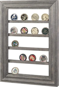 MyGift Münzhalter, 5-stufiger Wandständer Challenge Münzständer in Vintage G - Bild 1 von 7