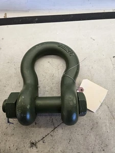 SWL 21T (42,000 lbs.) Bolt Type Anchor Shackle Oshkosh 3819274 - Picture 1 of 6