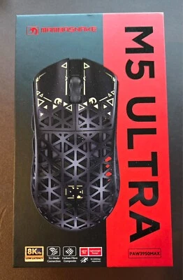 MambaSnake M5 Ultra Wireless Carbon Fiber Gaming Mouse - Image 1 of 4
