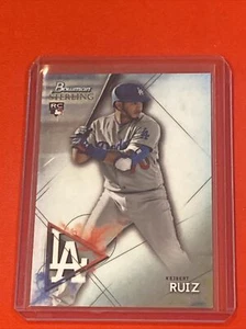2021 Bowman Sterling Kiebert Ruiz Rc #BSR-82 LA Dodgers - Picture 1 of 2