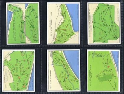 PLAYER - CHAMPIONSHIP GOLF COURSES - FULL SET OF 25 CARDS - Image 1 of 4