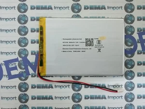 Batterie a litio ricaricabile 3,8 v 3900 mAh 3075108 digitale i pod tablet pad - Foto 1 di 3