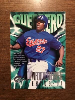 Vladimir Guerrero 1997 Skybox Circa #313 Expos Rangers Angels Salón de la fama Foto 1 de 2