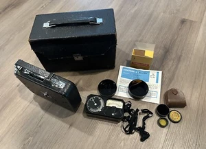Cámara cinematográfica vintage Cine Kodak 8 modelo 60 años 40 8 mm con accesorios - Imagen 1 de 10