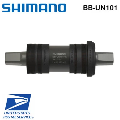 Shimano BB UN101 MTB Mountain Bike Square Taper Bottom Bracket 68x123mm BB-UN101 - Image 1 of 3