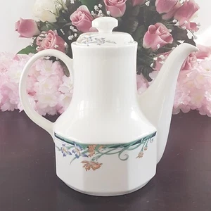 Royal Doulton JUNO Fine China Teapot 7 cup Octagonal Coffee Pot - Picture 1 of 10