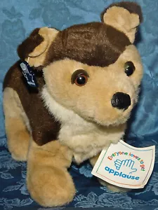 Applause Hans #23799 Plush Puppy Dog German Shepherd 14" Stuffed Animal Toy Y - Picture 1 of 3