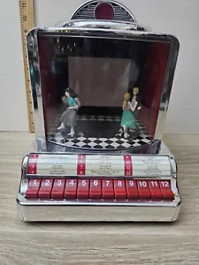 Rare 2004 Mr Christmas Gold Label Collection Jukebox Rock Not Working, No Chord - Bild 1 von 8