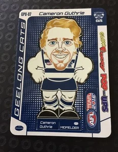Australia AFL 2016 Pop Up Trading Card Cameron Guthrie Geelong Cats GPU-07 - Foto 1 di 3