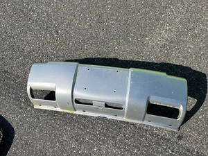 2006-2009 Mitsubishi Raider Center Lower Front Bumper Trim Panel - Silver - Picture 1 of 14