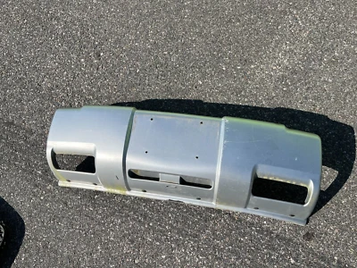 2006-2009 Mitsubishi Raider Center Lower Front Bumper Trim Panel - Silver - Image 1 of 4