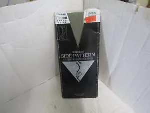 VINTAGE ST MICHAEL STOCKINGS ~ ONE SIZE 15 DENIER SIDE PATTERN IN QUARTZ(GREY) - Picture 1 of 2