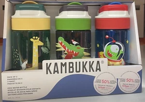 New Kambukka Lagoon Kids Bottles 3 packs X 400ml - Picture 1 of 3