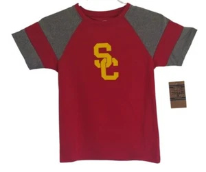 Rivalry Threads Kids S/C Graphic T-Shirt Red & Gray S/6-7 Cotton. NWT - Picture 1 of 6