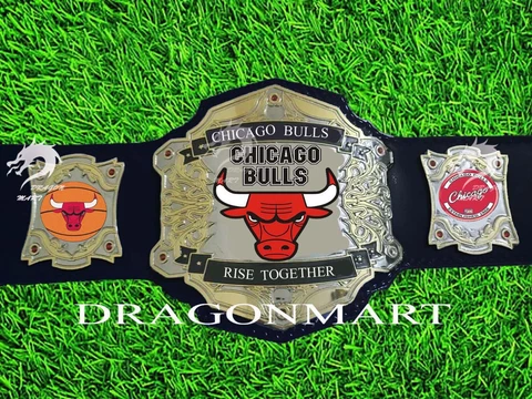 Chicago Bulls Championship Belt American Basketball NBA Replica fan 2mm Brass Cover