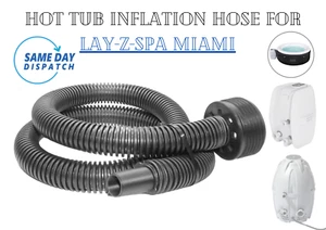 Manguera de inflación para Lay-Z-Spa Miami. Royal Mail 1a clase envío gratuito - Imagen 1 de 5