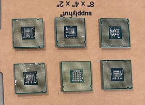Lot of 6 Intel Core 2 Duo Processor E7500 3M 2.93 GHz, 1066 MHz + Others - Picture 1 of 3
