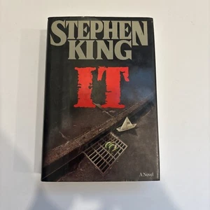IT, Stephen King (1986, HC/DJ, 1st Edition 4th Print), 1st/4th Hardcover - Picture 1 of 18