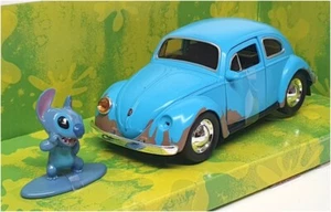 Jada 1/32 Scale 33251 - Disney Stitch & Volkswagen Beetle - Blue - Picture 1 of 5