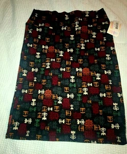 Lularoe Mujer Cassie Falda Lápiz Nuevo Diseño Multicolor Talla XL - Imagen 1 de 2